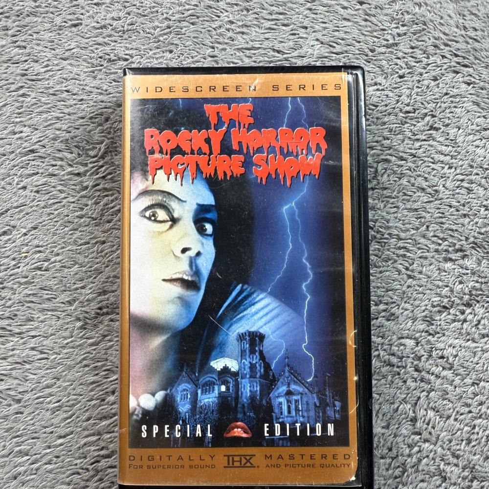 20th Century Fox Rocky Horror Picture Show VHS Unisex OS Black Special Edition